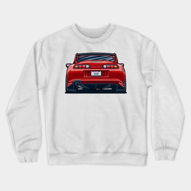 Toyota Supra Crewneck Sweatshirt by idkco